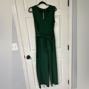 Green jumpsuit